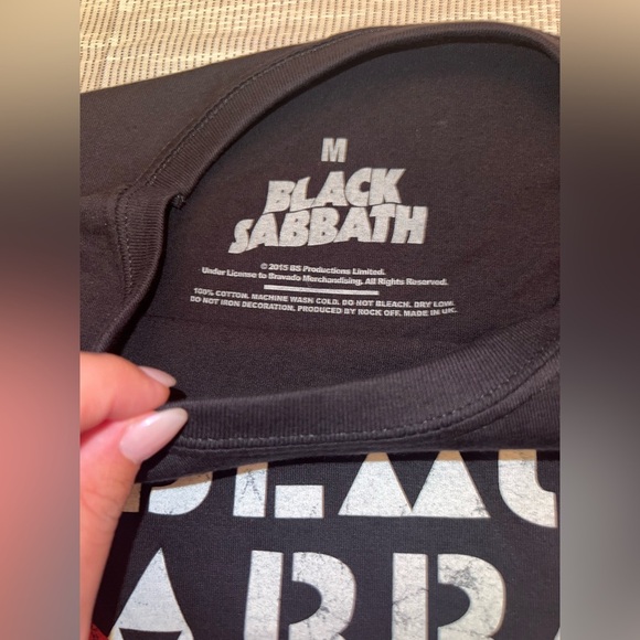 Black Sabbath Men's Black T-Shirt | NWOT - Picture 3 of 6